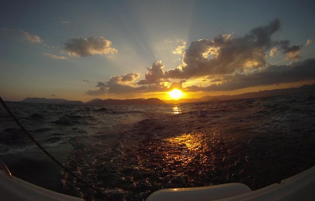 Pocas puestas de sol como las que he visto en las Islas Griegas.