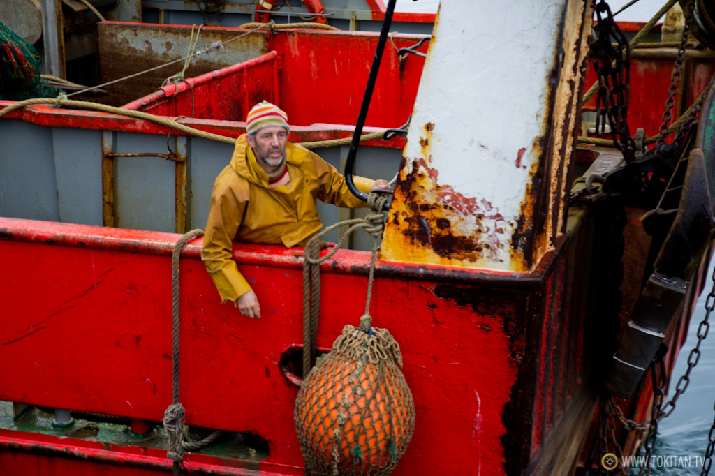 Pese a que la flota de pesqueros de Muxía ha disminuido considerablemente en los últimos años, aún mantiene una importante actividad.