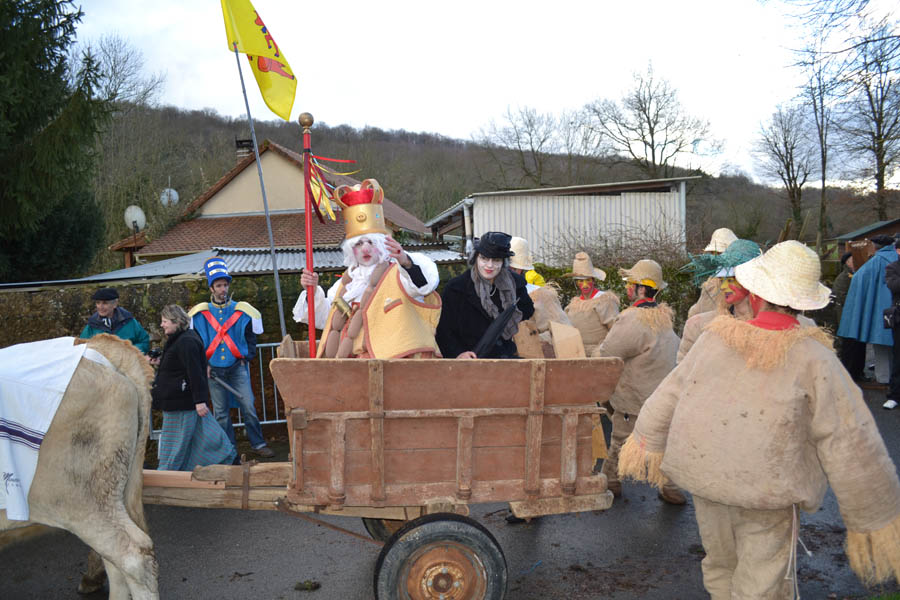 Sent Pançard es llevado a Pau desde el Pirineo bearnés en el carnaval tradicional. cc-by Aure Séguier https://www.flickr.com/photos/paraulasenoc/